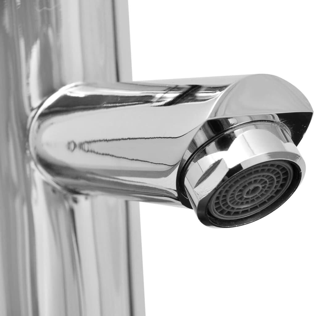 vidaXL Bathroom Mixer Tap Brass